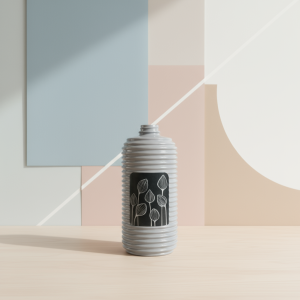 Black Most Vase/ Planter Decor