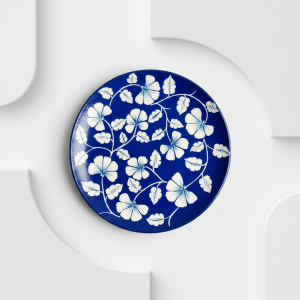 Blue Kalam Wall Plate