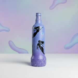 Mermaid Under Sea Vase