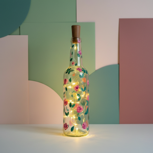 Floral Print Lamp